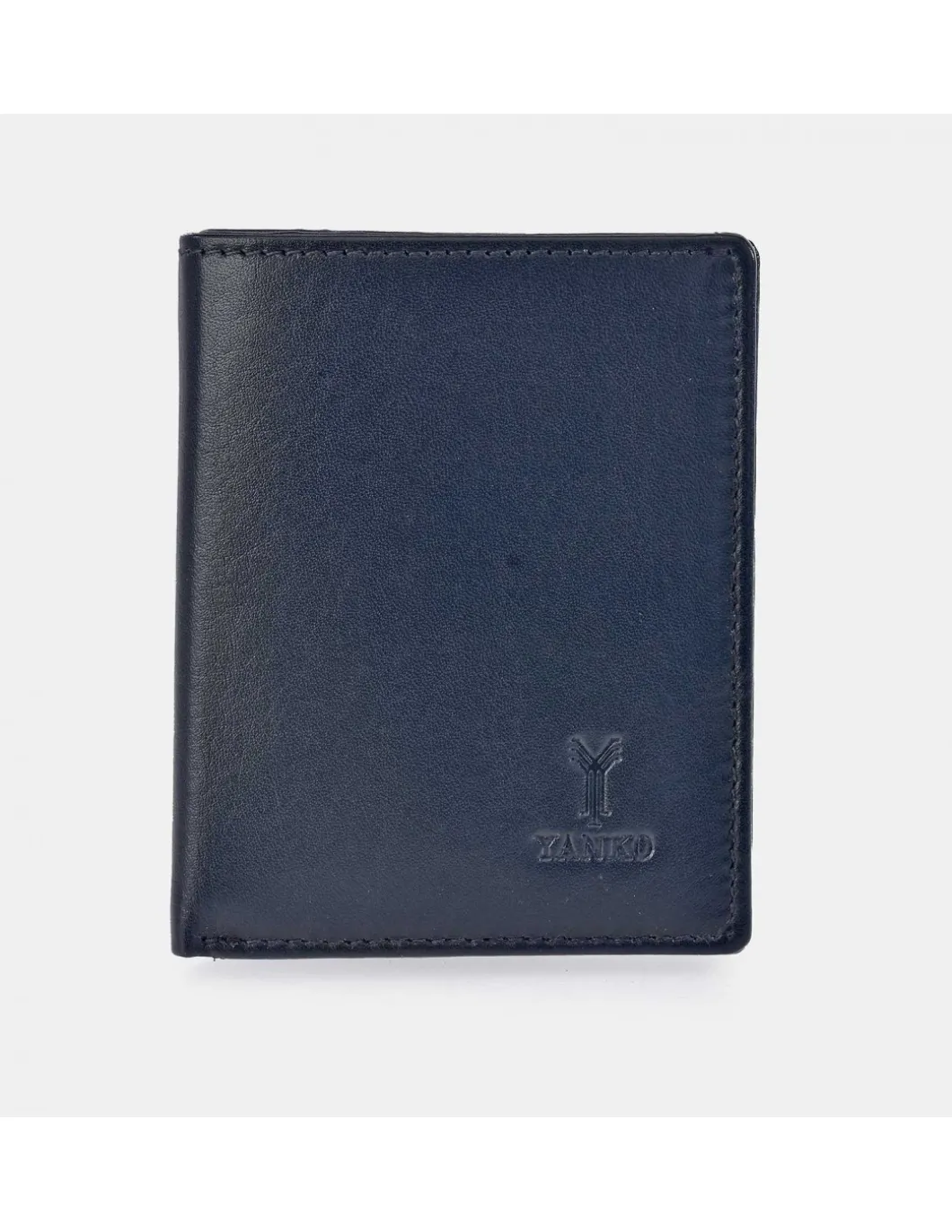 Cartera pequeña de piel con monedero interior YANKO