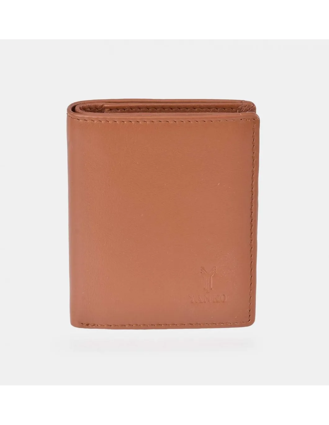 Cartera pequeña de piel con monedero interior YANKO