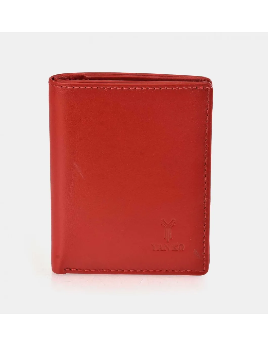 Cartera pequeña de piel con monedero interior YANKO
