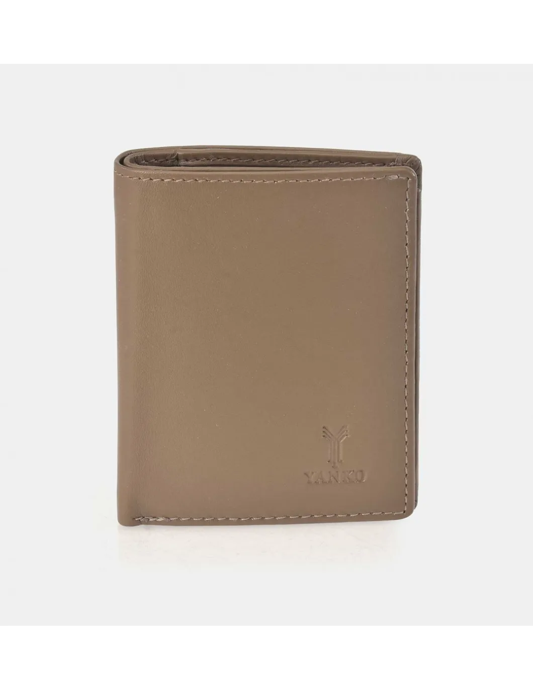 Cartera pequeña de piel con monedero interior YANKO