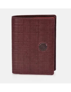 CROSS Cartera lujo de piel para hombre