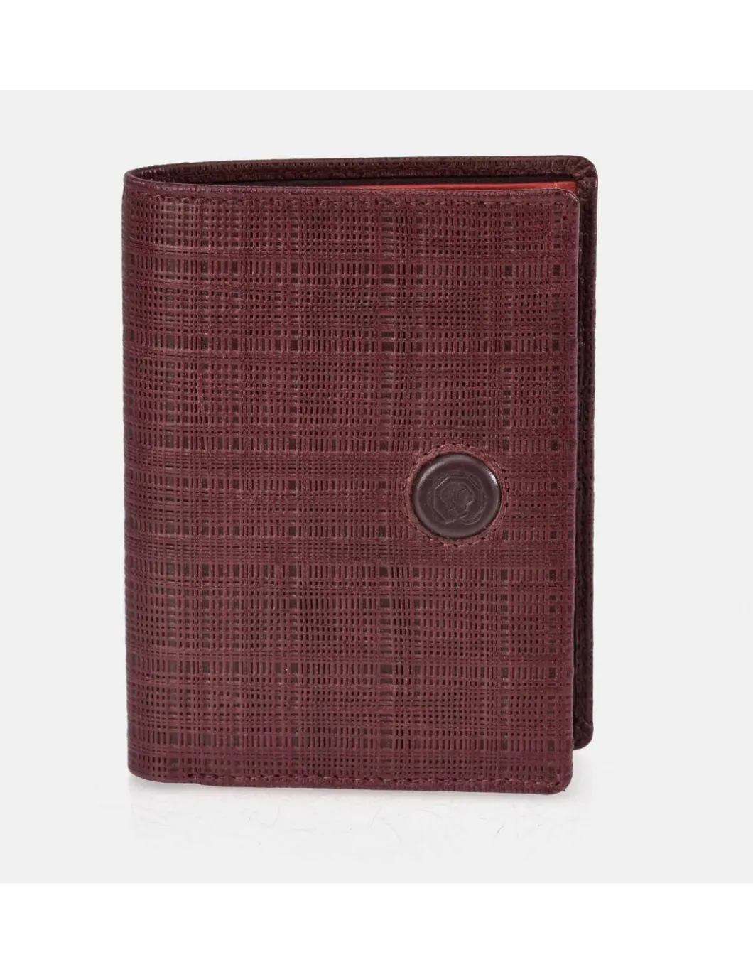 CROSS Cartera lujo de piel para hombre