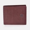 CROSS Cartera lujo piel tipo americano para hombre con monedero