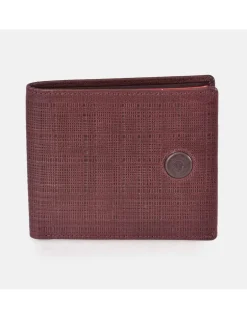 CROSS Cartera lujo piel tipo americano para hombre con monedero