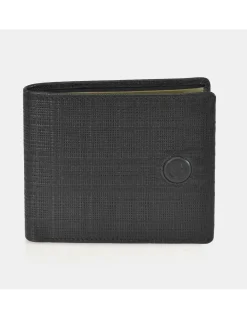 CROSS Cartera lujo piel tipo americano para hombre con monedero