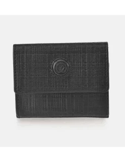 CROSS monedero de hombre piel grabada