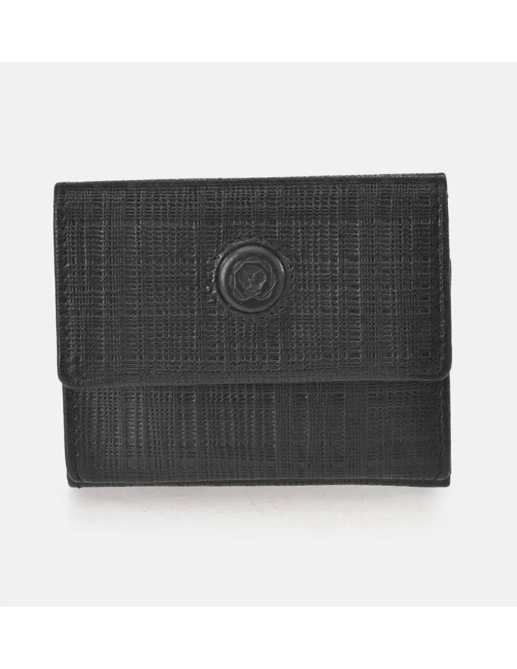 CROSS monedero de hombre piel grabada