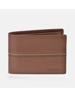 DAVILETTO cartera tipo americano en piel de Ubrique para hombre