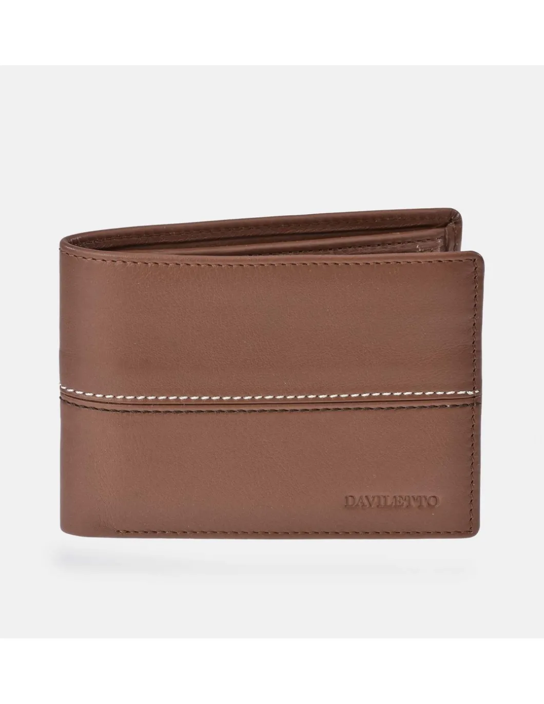 DAVILETTO cartera tipo americano en piel de Ubrique para hombre