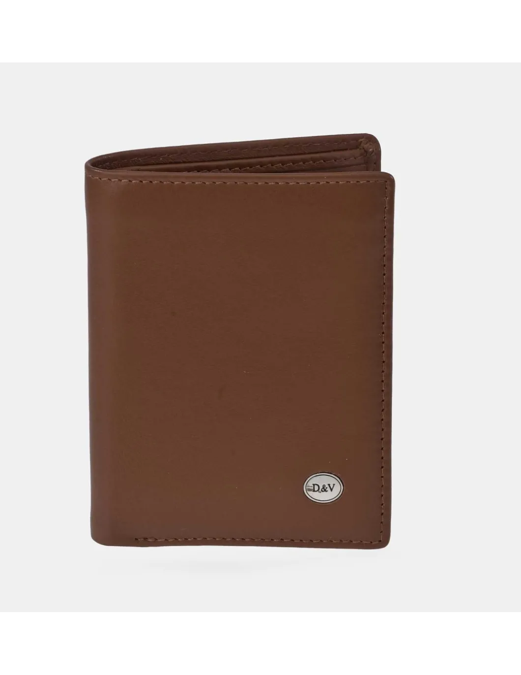DAVILETTO Cartera vertical para caballero en piel suave