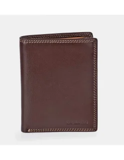 DAVILETTO cartera para hombre en piel colores con monedero y cierre con broche