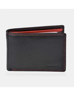 DAVILETTO cartera para hombre en piel colores tipo americano con monedero