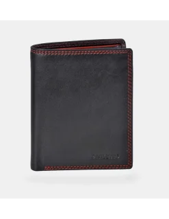 DAVILETTO cartera para hombre en piel colores con monedero y cierre con broche