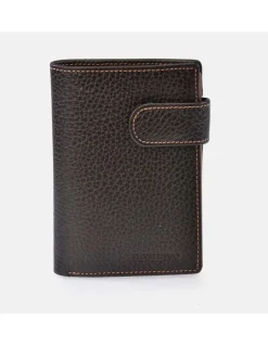 DAVILETTO Cartera de hombre piel colores con monedero exterior y cierre