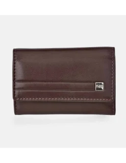 DAVILETTO Llavero con mosquetón para hombre en piel suave