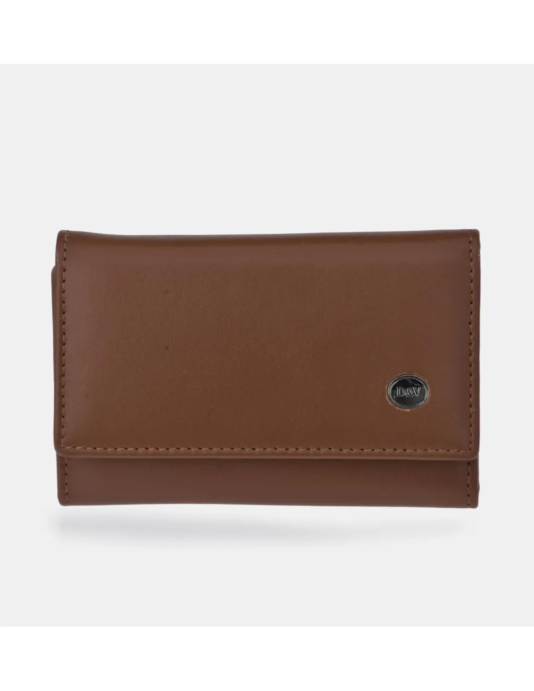 DAVILETTO Llavero plano en piel suave para hombre