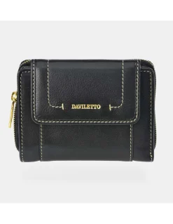 DAVILETTO monedero billetero mini para mujer en piel colores