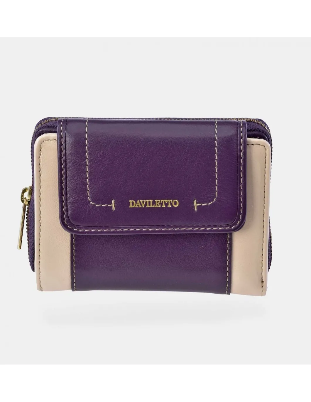 DAVILETTO monedero billetero mini para mujer en piel colores