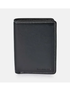 DAVILETTO tarjetero de piel color para hombre