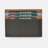 DAVILETTO Tarjetero plano para hombre en piel
