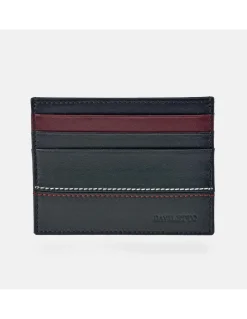 DAVILETTO tarjetero plano en piel para hombre