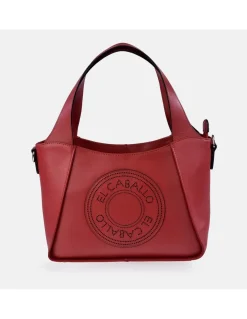 EL CABALLO bolso de hombro Hobo para mujer piel Napa