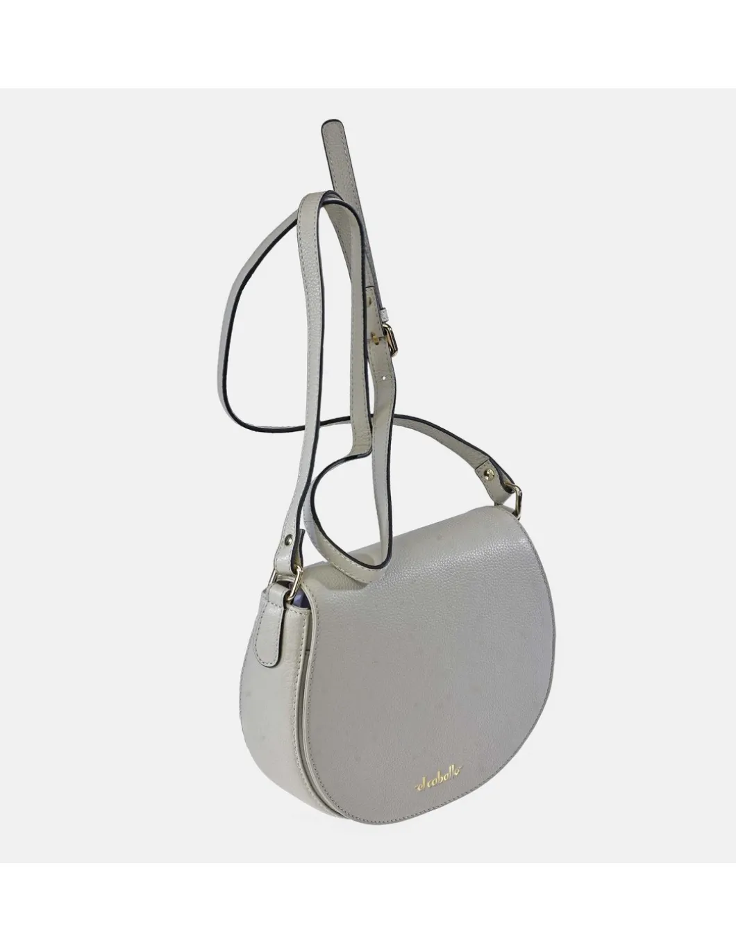 EL CABALLO bolso piel con bandolera y solapa para mujer