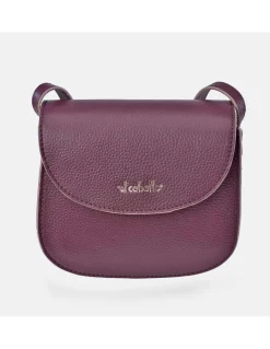 EL CABALLO Bolso bandolera mini en piel con solapa para mujer