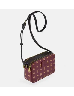 EL CABALLO bolso bandolera en piel sintética grabada para mujer