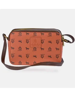 EL CABALLO bolso bandolera en piel sintética grabada para mujer