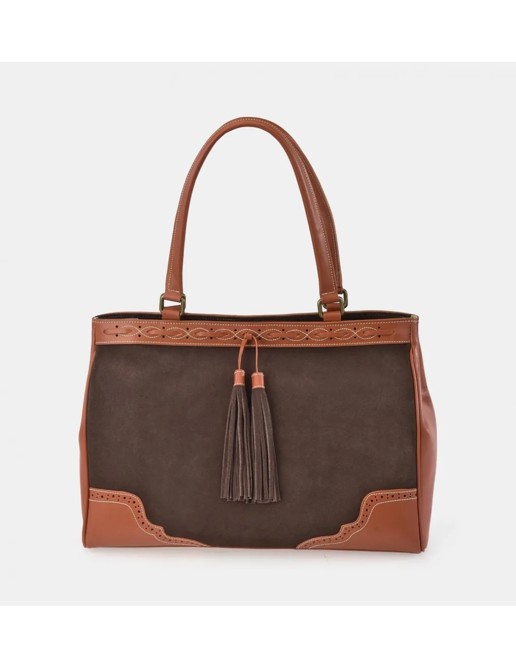 EL CABALLO Bolso Carryall Mujer piel Serraje