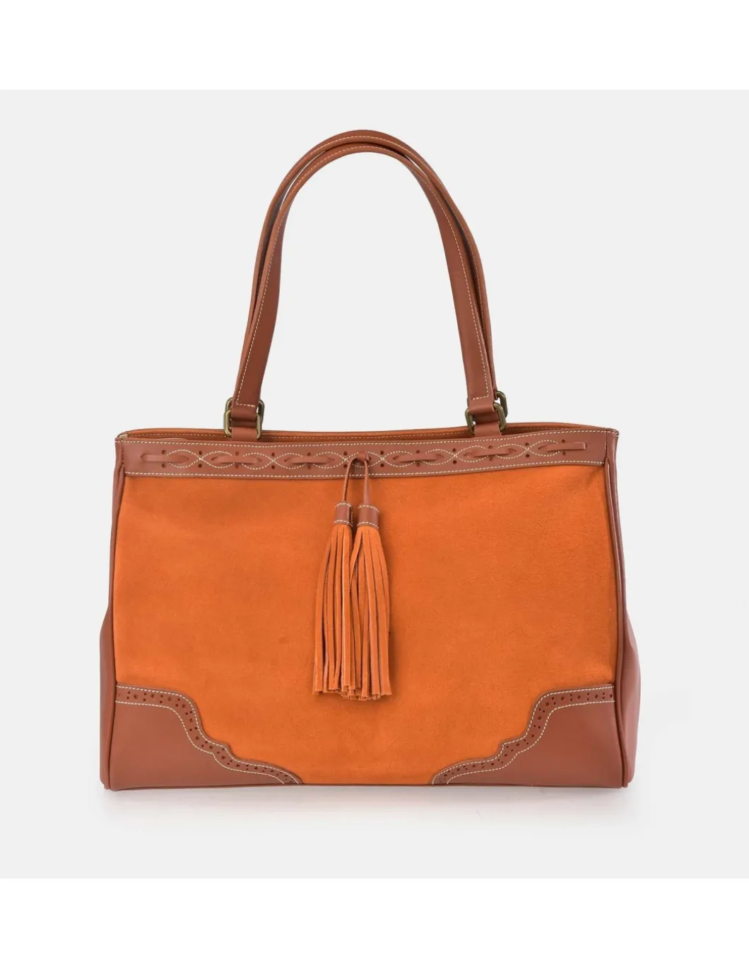 EL CABALLO Bolso Carryall Mujer piel Serraje