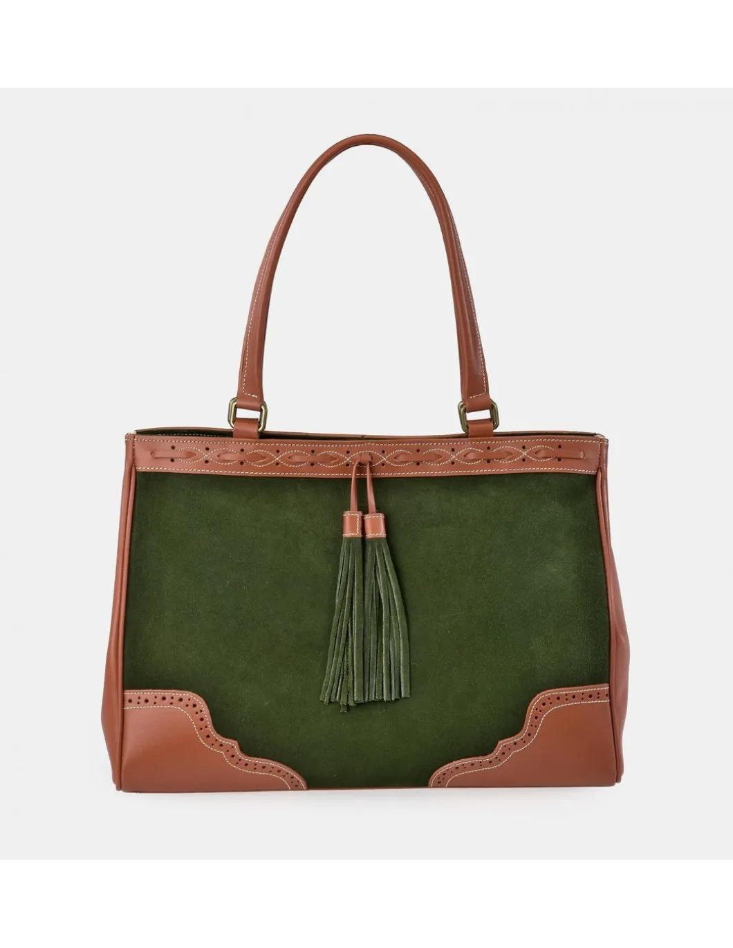 EL CABALLO Bolso Carryall Mujer piel Serraje