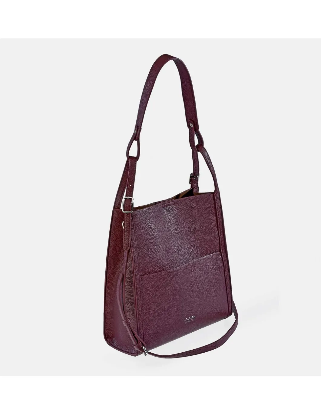 EL CABALLO bolso shopper en símil piel grano para mujer