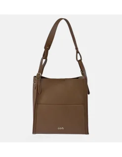 EL CABALLO bolso shopper en símil piel grano para mujer