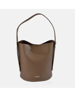 EL CABALLO bolso shopper de hombro para mujer en símil piel Grano