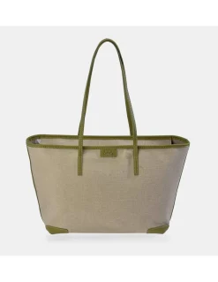 EL CABALLO bolso shopping mujer calidad arpillera sintético grande