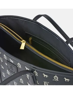 EL CABALLO bolso tote en piel sintética grabada para mujer