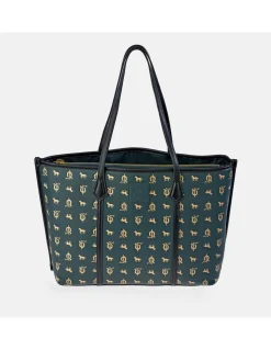 EL CABALLO bolso tote en piel sintética grabada para mujer