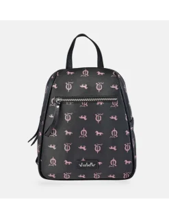 EL CABALLO Mochila Cremallera Mujer Piel Lona