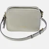 GUY LAROCHE bolso bandolera para mujer en piel con doble cremallera de la colección CAVIAR