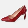 GUY LAROCHE Zapato de salón mujer piel grabado Coco