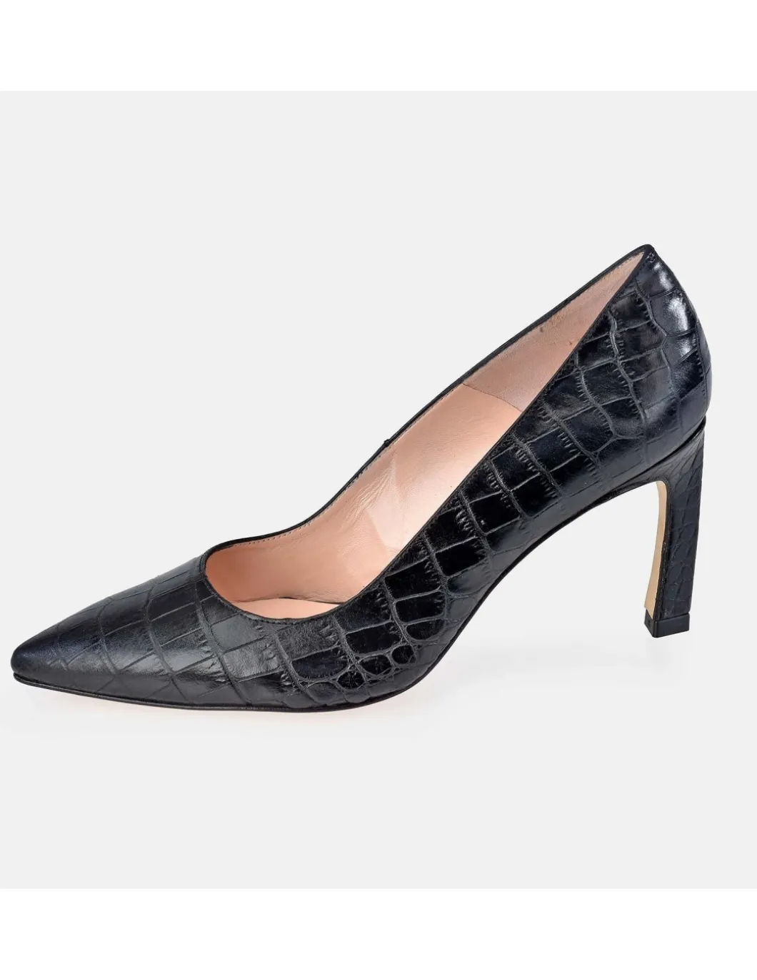 GUY LAROCHE Zapato de salón mujer piel grabado Coco