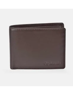 GUY LAROCHE Americano con billetera clásico en piel suave para hombre