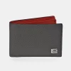 GUY LAROCHE Americano tarjetero para hombre en piel floater