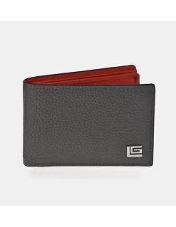 GUY LAROCHE Americano tarjetero para hombre en piel floater