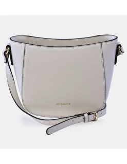 GUY LAROCHE bolso bandolera con cremallera en piel suave para mujer
