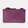 GUY LAROCHE bolso bandolera piel con fuelles para mujer