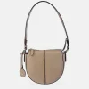 GUY LAROCHE bolso bandolera pequeño para mujer en piel con asa larga