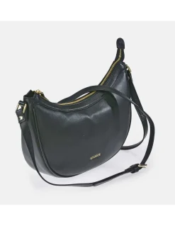 GUY LAROCHE bolso bandolera en piel para mujer colección caviar Negro